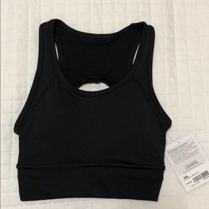 Black Athleta Movement Bralette Sports Bra